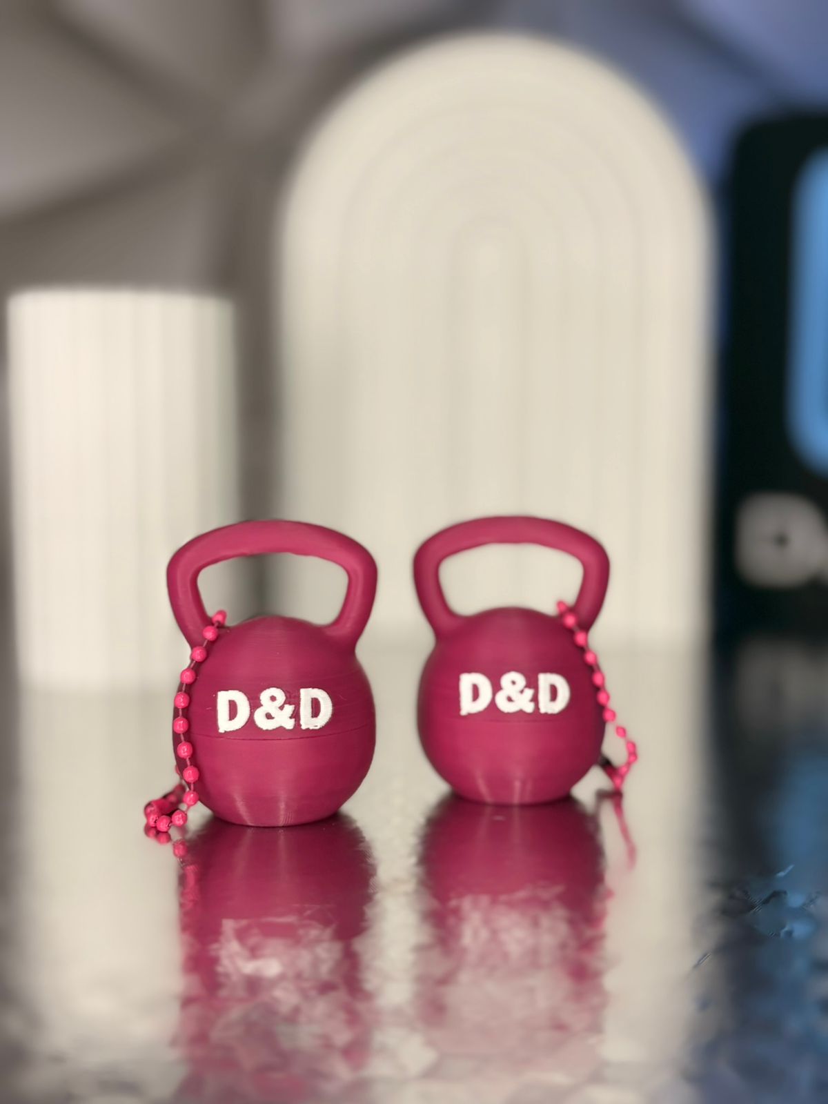 Kettlebell porta-anéis